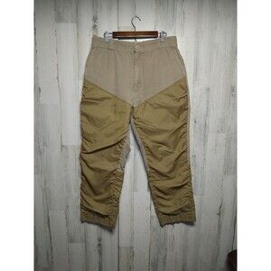 AVID Outdoor Nylon Trim Canvas Hiking/Hunting Pants Khaki Beige Large